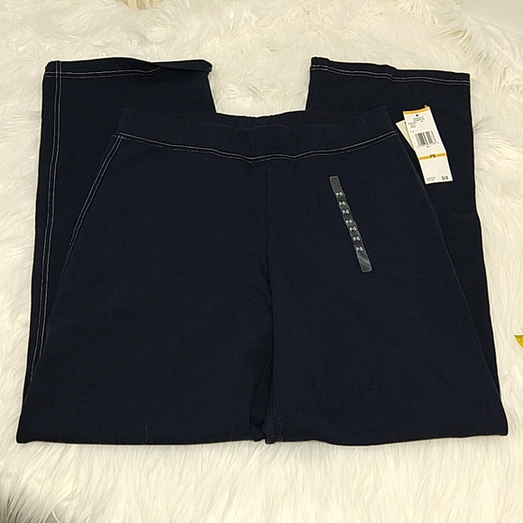 Jones New York Navy Sports Stretch Pants sz PS - Picture 1 of 9